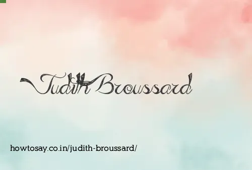 Judith Broussard