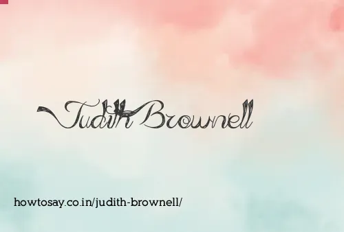 Judith Brownell