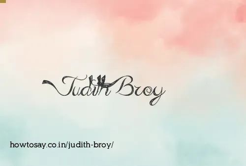 Judith Broy
