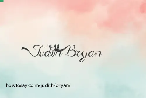 Judith Bryan