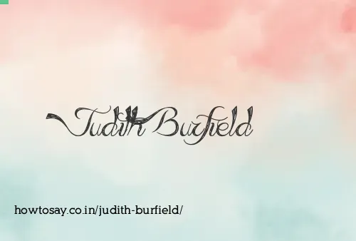 Judith Burfield