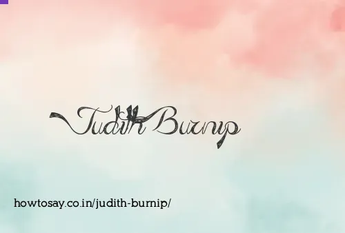 Judith Burnip