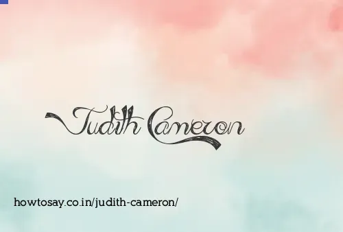 Judith Cameron