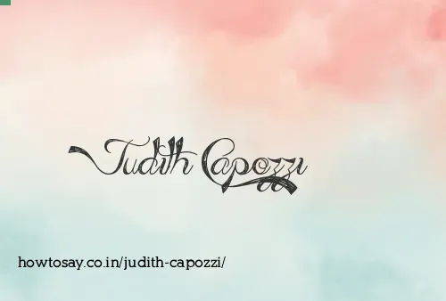 Judith Capozzi