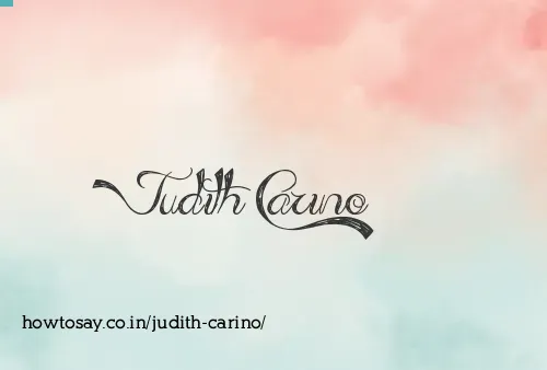 Judith Carino