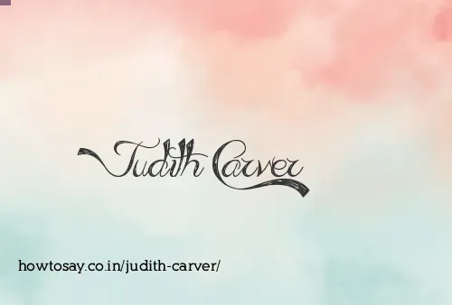 Judith Carver