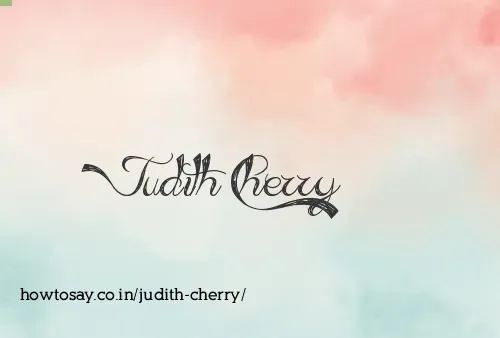 Judith Cherry