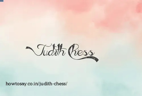 Judith Chess