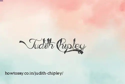 Judith Chipley