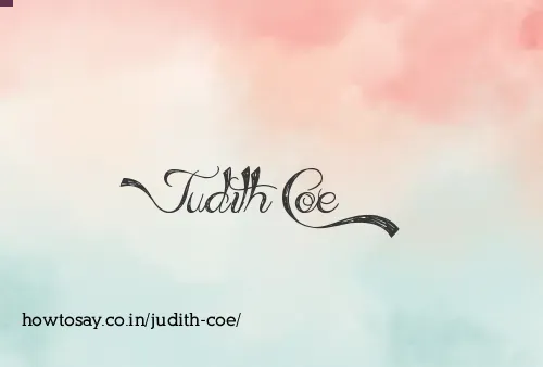 Judith Coe
