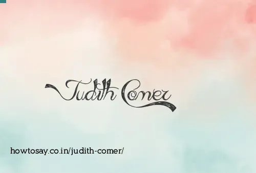 Judith Comer