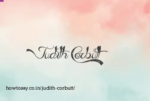 Judith Corbutt