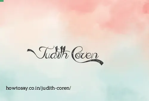 Judith Coren