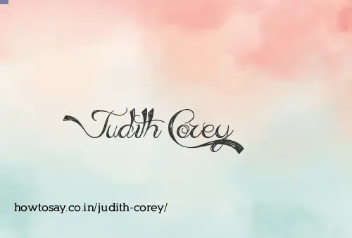 Judith Corey