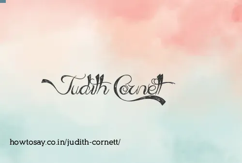 Judith Cornett