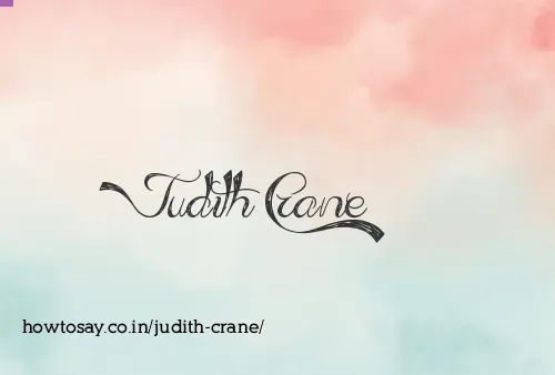 Judith Crane