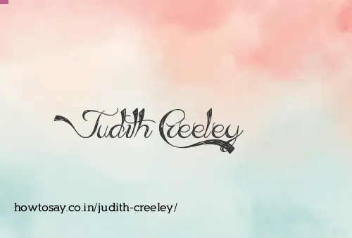 Judith Creeley