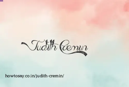 Judith Cremin