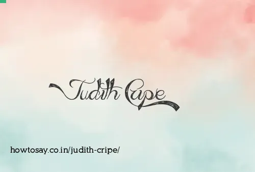 Judith Cripe