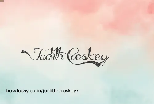 Judith Croskey