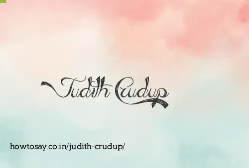 Judith Crudup