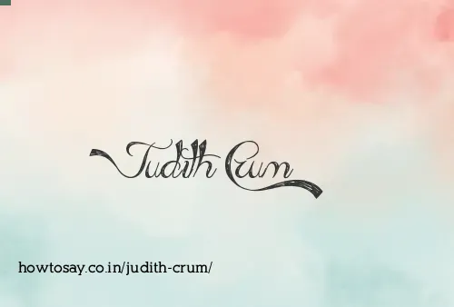Judith Crum