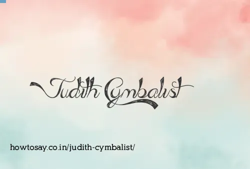 Judith Cymbalist