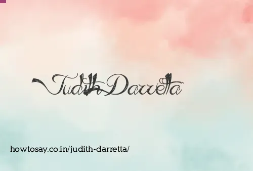Judith Darretta