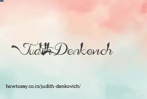 Judith Denkovich