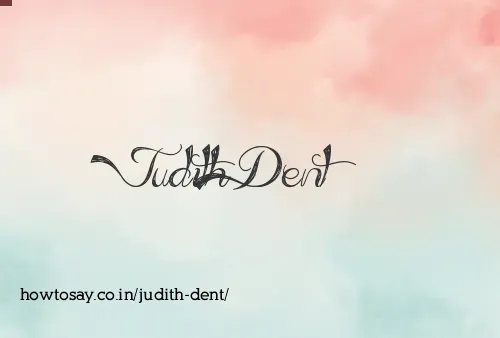 Judith Dent