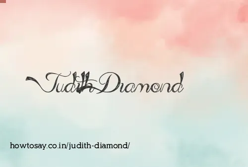 Judith Diamond