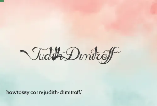 Judith Dimitroff