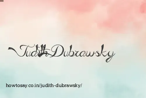 Judith Dubrawsky