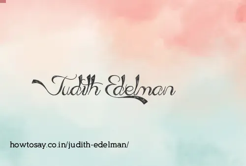 Judith Edelman