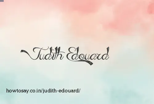 Judith Edouard