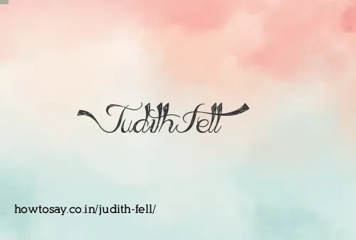 Judith Fell