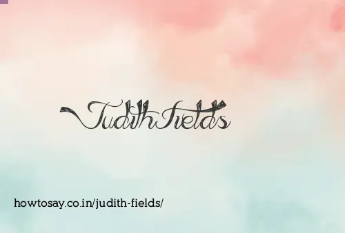 Judith Fields