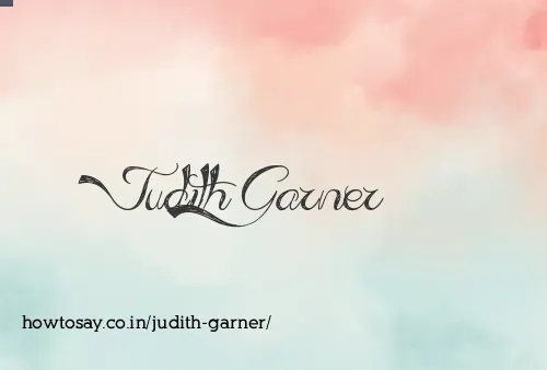 Judith Garner