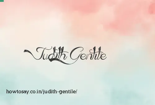 Judith Gentile