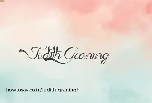 Judith Graning