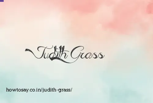 Judith Grass