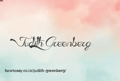 Judith Greenberg