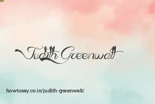 Judith Greenwalt