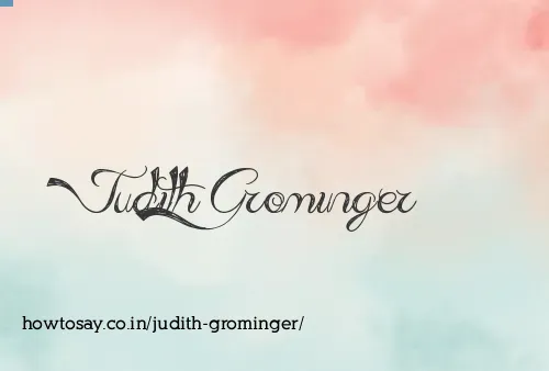 Judith Grominger