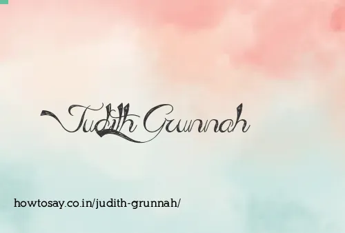 Judith Grunnah