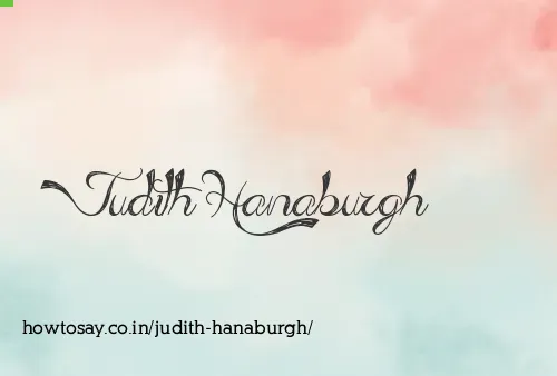 Judith Hanaburgh