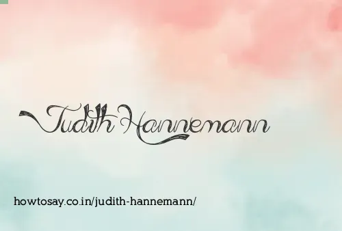 Judith Hannemann