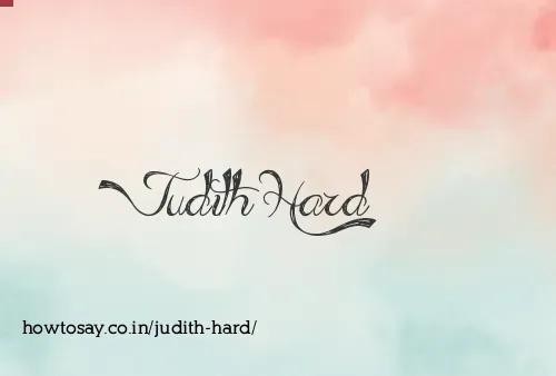 Judith Hard