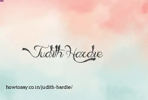 Judith Hardie