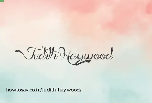 Judith Haywood